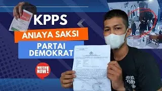 Viral!! Detik-detik Ketua KPPS Aniaya Saksi Partai Demokrat Saat Penghitungan Suara