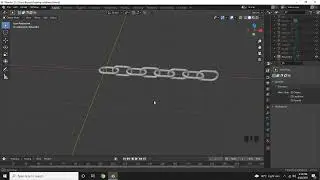 Blender Tutorial for Beginners - Part 9: Create a Chain in Blender using Torus Object