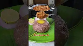 రాయలసీమ రాగి సంగటి | మటన్ మసాలా కూర🤤 ఎవరికి ఇష్టం epic combo?🤔 Ragi Sangati | Mutton Masala Curry