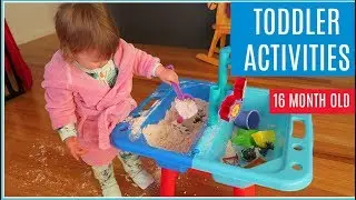 WHAT ACTIVITIES MY TODDLER DOES IN A DAY | 16 MONTH OLD