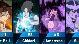 Strongest Jutsu of Sasuke Uchiha