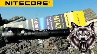 Nitecore MT42 led 18650 flashlight review and outdoor test
