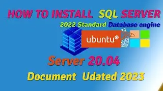 How to install SQL Server in Ubuntu Server 20.04