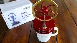 Low Temperature Stirling Engine from Amazon