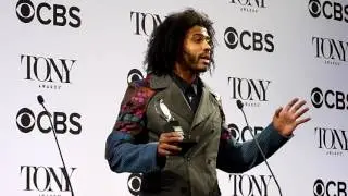 Daveed Diggs ('Hamilton'): Tony Awards 2016 backstage