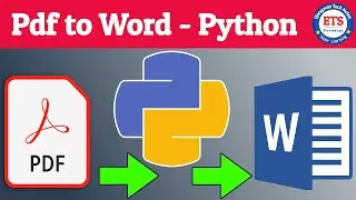 Pdf to Word Convert - Tkinter GUI Python Tutorial | Python Projects | Desktop Application