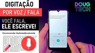 Como DIGITAR usando a VOZ no LG