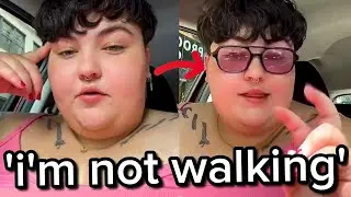 TikToker Demands Wheelchairs For Fat People..