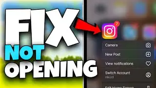 How To Fix Instagram Not Opening Issue ✅ Instagram Not Working Problem FIXED