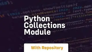 python collections module