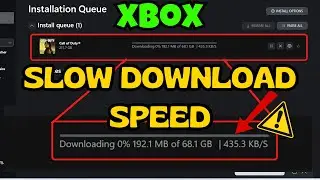 Xbox slow downloading speed Fix