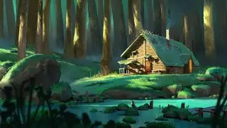 Stylized Background For Animation And 3D Projection (Blender & Photoshop Course)