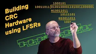 Building CRC Hardware using Internal Linear Feedback Shift Registers