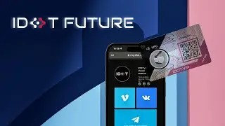 Айдот Фьюча - цифровая визитка с nfc и qr-кодом // IDOT FUTURE