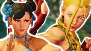 Chun-Li Vs Cammy |  Street Fighter V Champion Edition Fights | Street Fighter V Fights