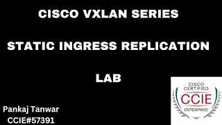 CISCO VXLAN  Static ingress Replication - LAB  CCIE 57391