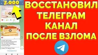 Украли Телеграм канал у Людмилы и я ей вернул админ права