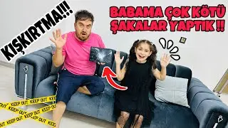 BABAMA KIŞKIRTMA YAPTIK !! TABLETİMİ KIRDI İNTİKAM ALDI !!