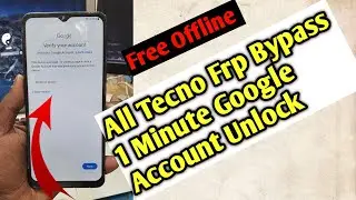 All Tecno Android 11 One Click Frp Unlock Google Account Bypass 100% Work 2022