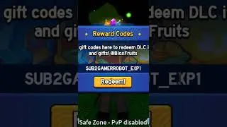 ALL NEW WORKING CODES IN BLOX FRUITS 💪 #fyp #roblox #robloxcodes #codes #joseph47 #help  #cadascsa