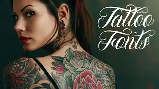 13 Tattoo Fonts To Ink Your Designs in Style