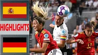 Germany vs Spain  Extended Highlights & All Goals | Pre-Match Women's Football Olympic Games 2024