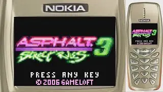 Asphalt 3: Street Rules JAVA GAME BUT 96x65 Pixels (Gameloft 2006) FULL WALKTHROUGH