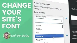 How to Change Your Font in WordPress - This Method Really Works!