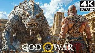 GOD OF WAR Kratos Destroy All Gods & Titans (4K Ultra HDR)