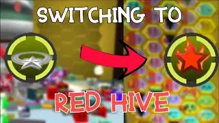 Switching To *Red Hive*! Bee Swarm Simulator