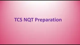 TCS NQT preparation Q1