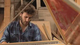 Jean Rondeau plays Bachs Chaconne on harpsichord for his debut album IMAGINE