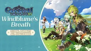 Genshin Impact 3.5 Windblume's Breath Floral Pursuit | All Challenges