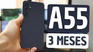 GALAXY A55 (3 MESES DEPOIS) // VALE a PENA COMPRAR?