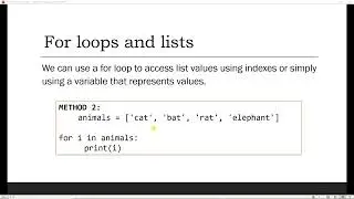 Python Programming for Beginners: Lists