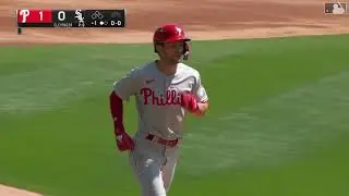 【MLB】Trea Turner首局就開砲！這發陽春砲幫助費城人取得1:0領先💥這同時也是他在費城人的首轟！🔔