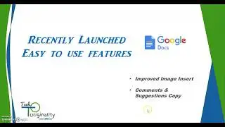 Google Docs New and Easy to use Features