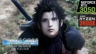 Crisis Core - Final Fantasy 7 Reunion | RTX 3050 + Ryzen 3600X | PC Gameplay [HD]