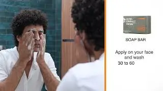 How to Use Bar Soap For Men / Daily Skin Care Routine for Your Skin / Ultra Compact Men