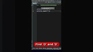 Find O and 0 in a String Python. Count Function