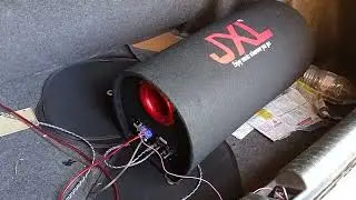 JXL Bass tube instalation for old Amaze car Song 