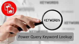 Keyword Lookup with Power Query