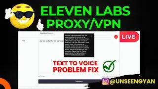 Eleven Labs problem Fix | Free text to voice | Best voice generator 