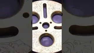 #Watchmaking - #Engraving A Watchmaker's Faceplate