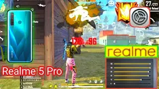 99% Auto Headshot | Setting⚙️ + Sensitivity + Dpi | Realme 5 Pro Free Fire Gameplay !!!!