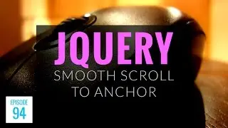 JMS094: jQuery Smooth Scroll to Anchor Using animate()