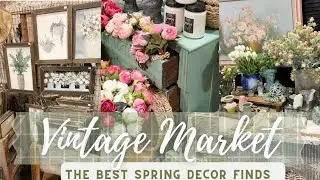 VINTAGE SPRING DECOR 2023/VINTAGE SPRING DECORATING IDEAS/SHOP WITH ME FOR ANTIQUE SPRING DECOR 2023