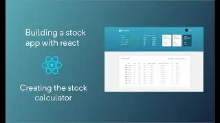 Creating the stock calculator