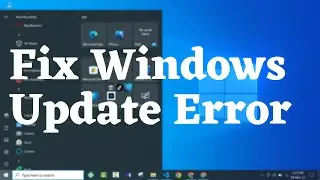 How to Fix Any Windows Update Error on Windows 10 | Learn With Sazzad