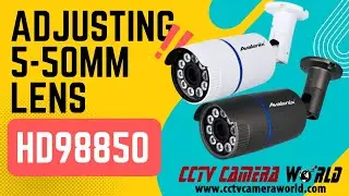 Adjusting the 5-50mm Lens on the Long Range 1080P Camera by Avalonix